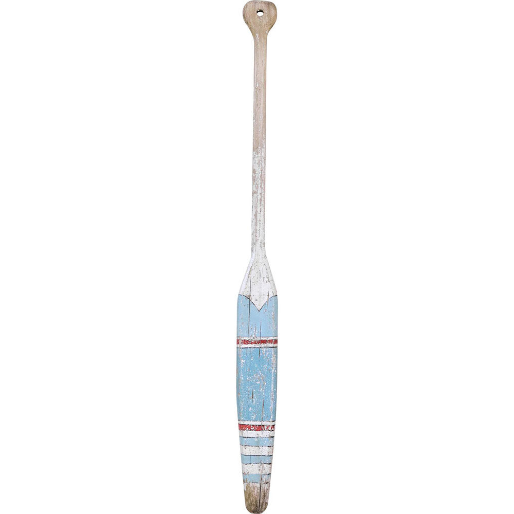 Lavida Oar Rustic Medium Home/Office Decor 99x8cm - Blue/White