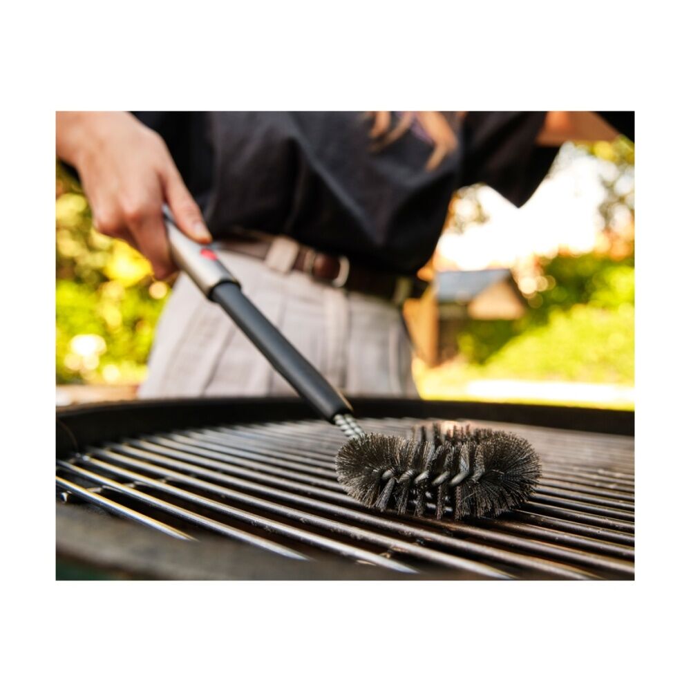 2PK Joseph Joseph GrillOut BBQ Cleaning Brush W/ Retractable Head Steel