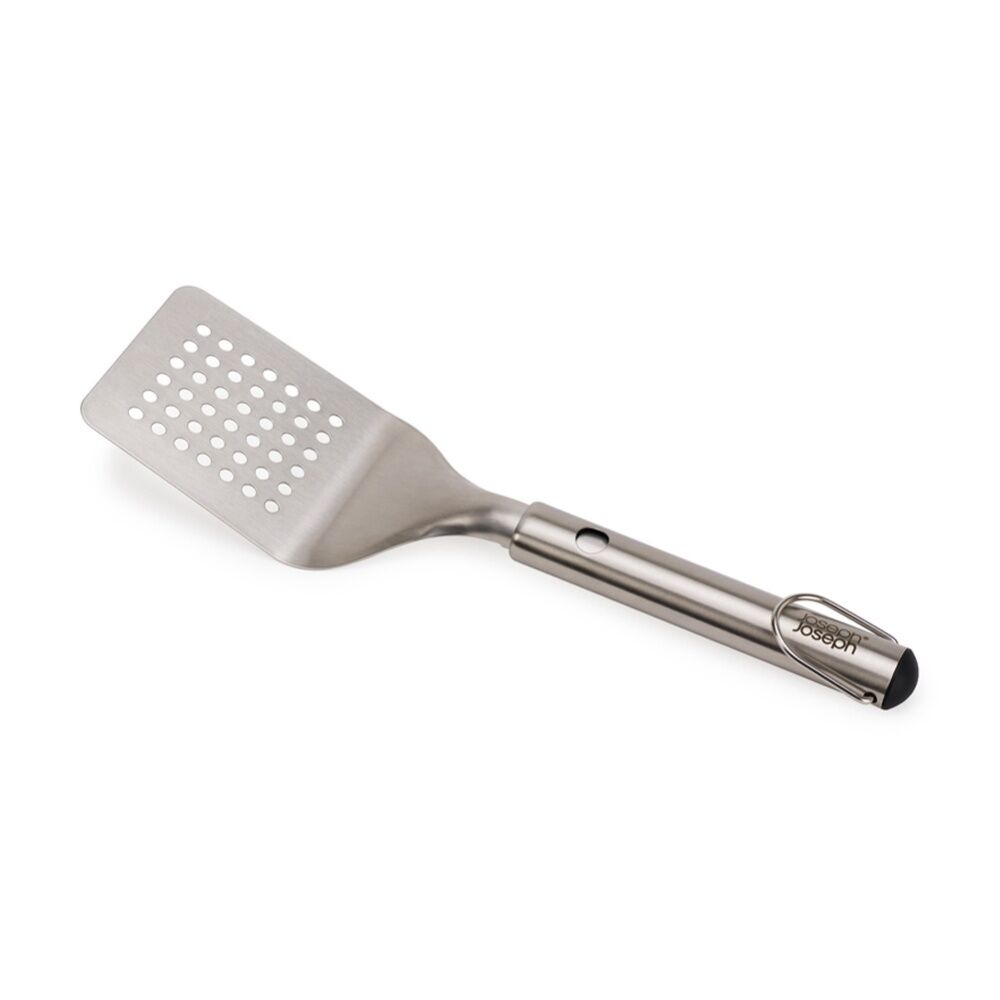 2PK Joseph Joseph GrillOut BBQ Slotted Turner With Retractable Head Steel