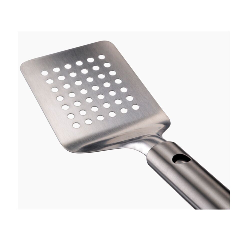 2PK Joseph Joseph GrillOut BBQ Slotted Turner With Retractable Head Steel
