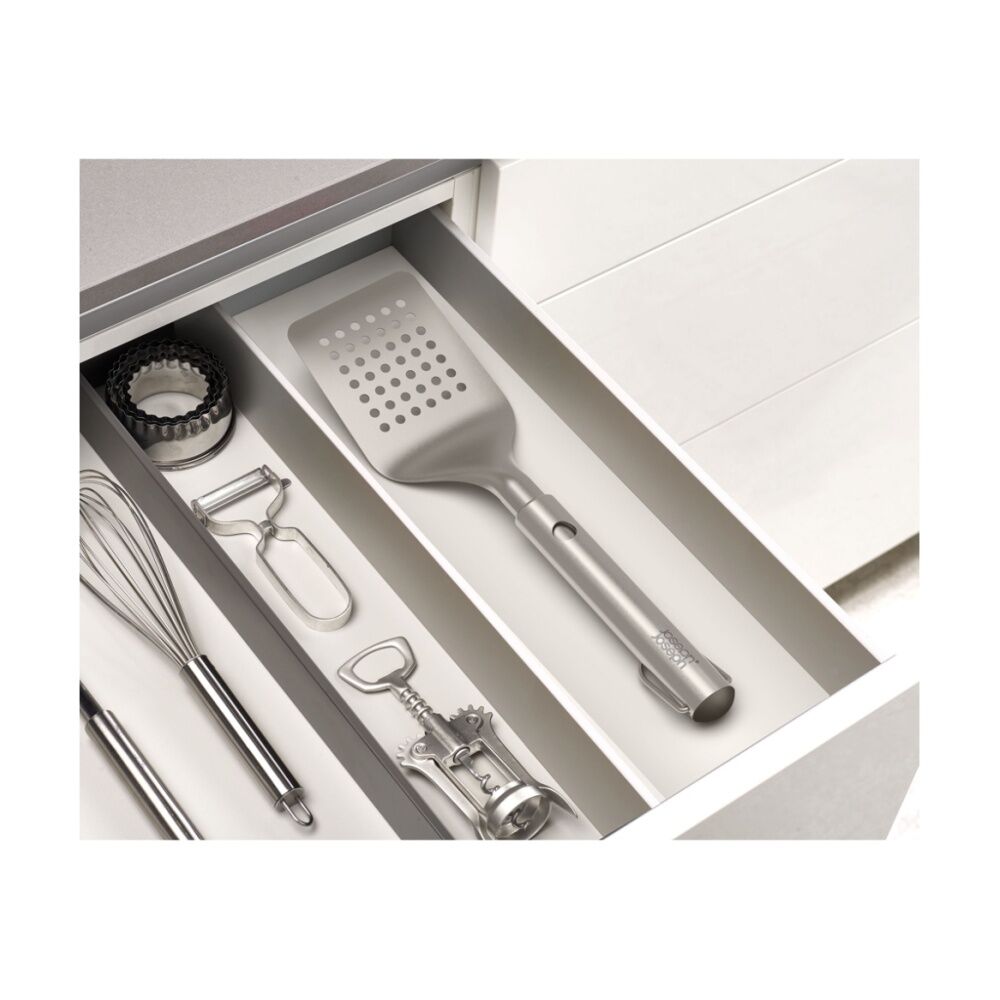 2PK Joseph Joseph GrillOut BBQ Slotted Turner With Retractable Head Steel