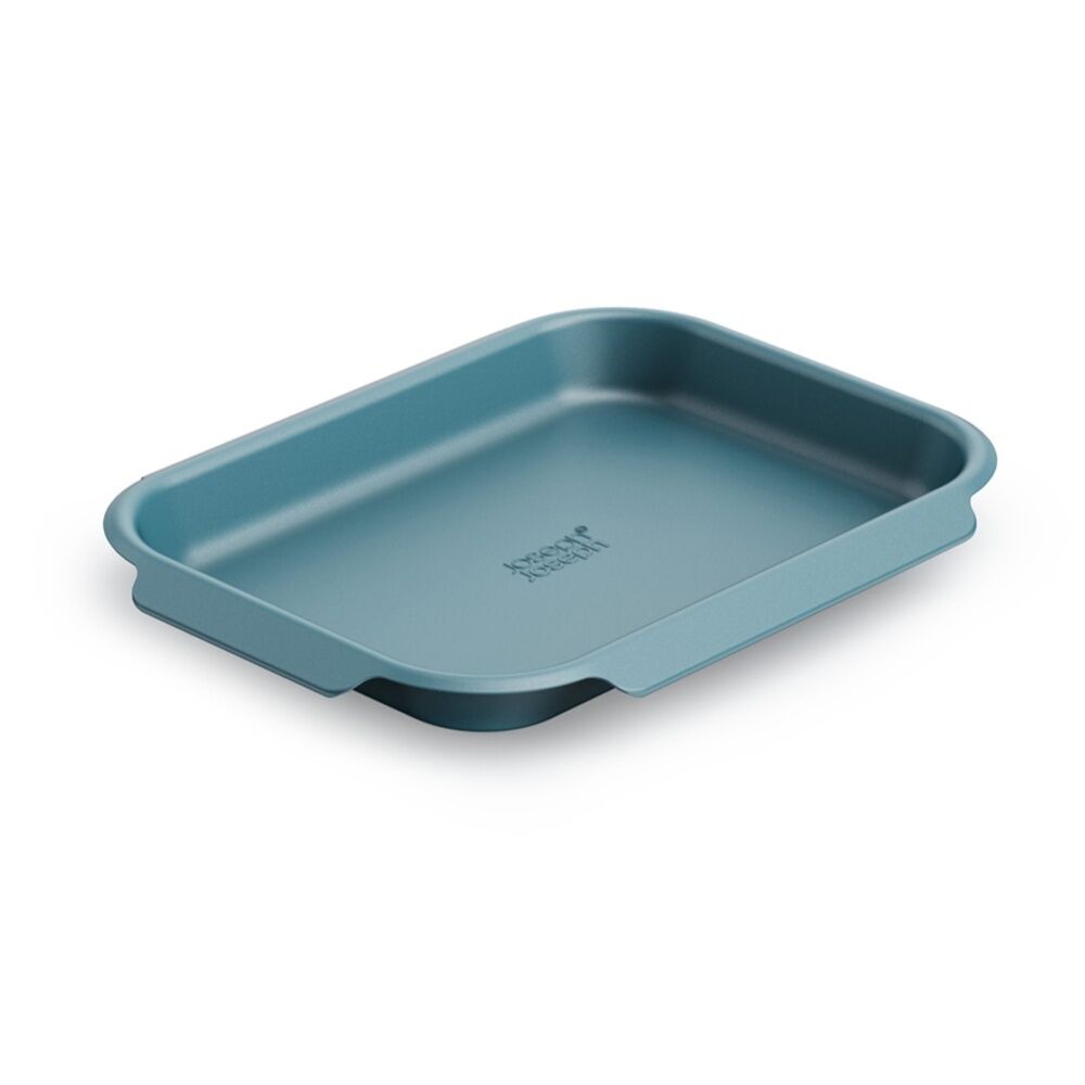 2PK Joseph Joseph Carbon Steel Non-Stick Nest Small Kitchen Baking Tray Blue