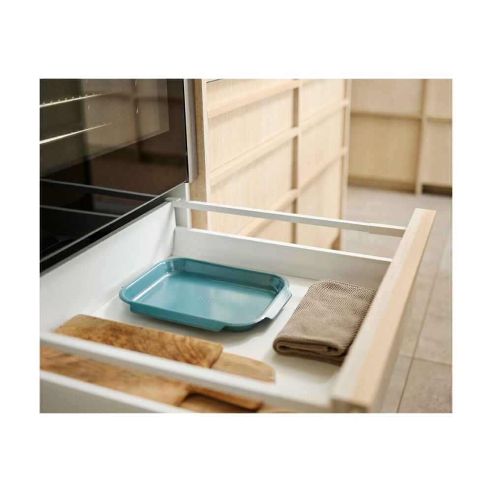 2PK Joseph Joseph Carbon Steel Non-Stick Nest Small Kitchen Baking Tray Blue