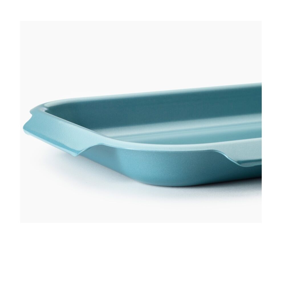 2PK Joseph Joseph Carbon Steel Non-Stick Nest Small Kitchen Baking Tray Blue