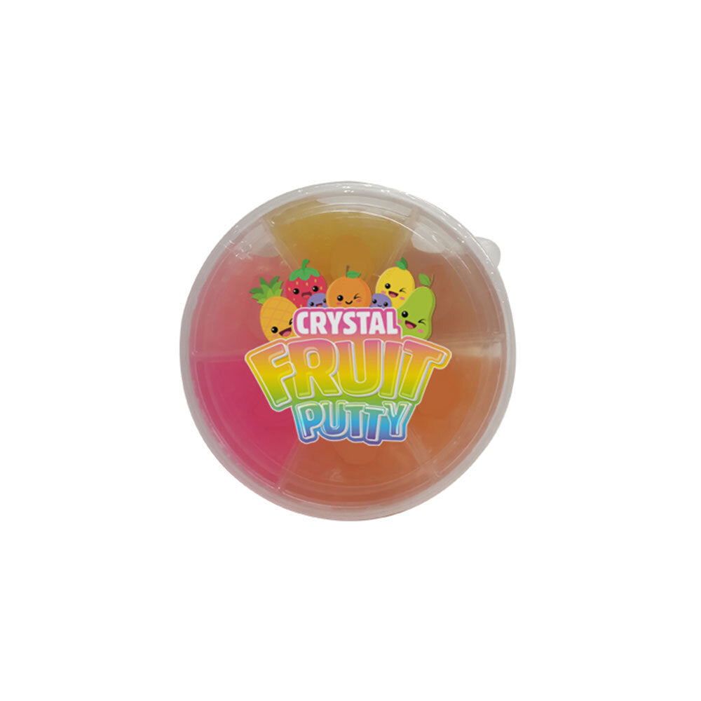 4PK Bensons Crystal Fruit Putty Kids/Childrens Slime Toy 6y+