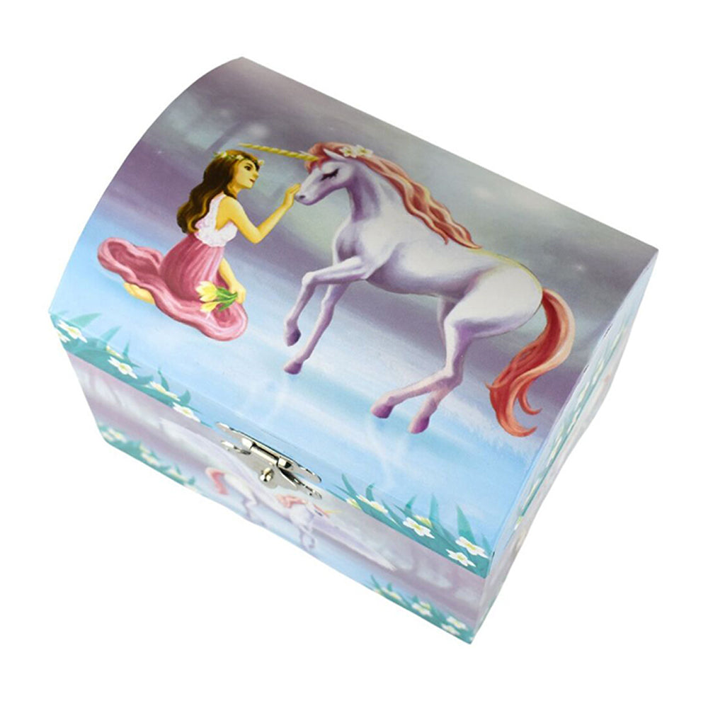 Kaper Kidz 13cm Sugar Plum Unicorn Music Dome/Box 3y+