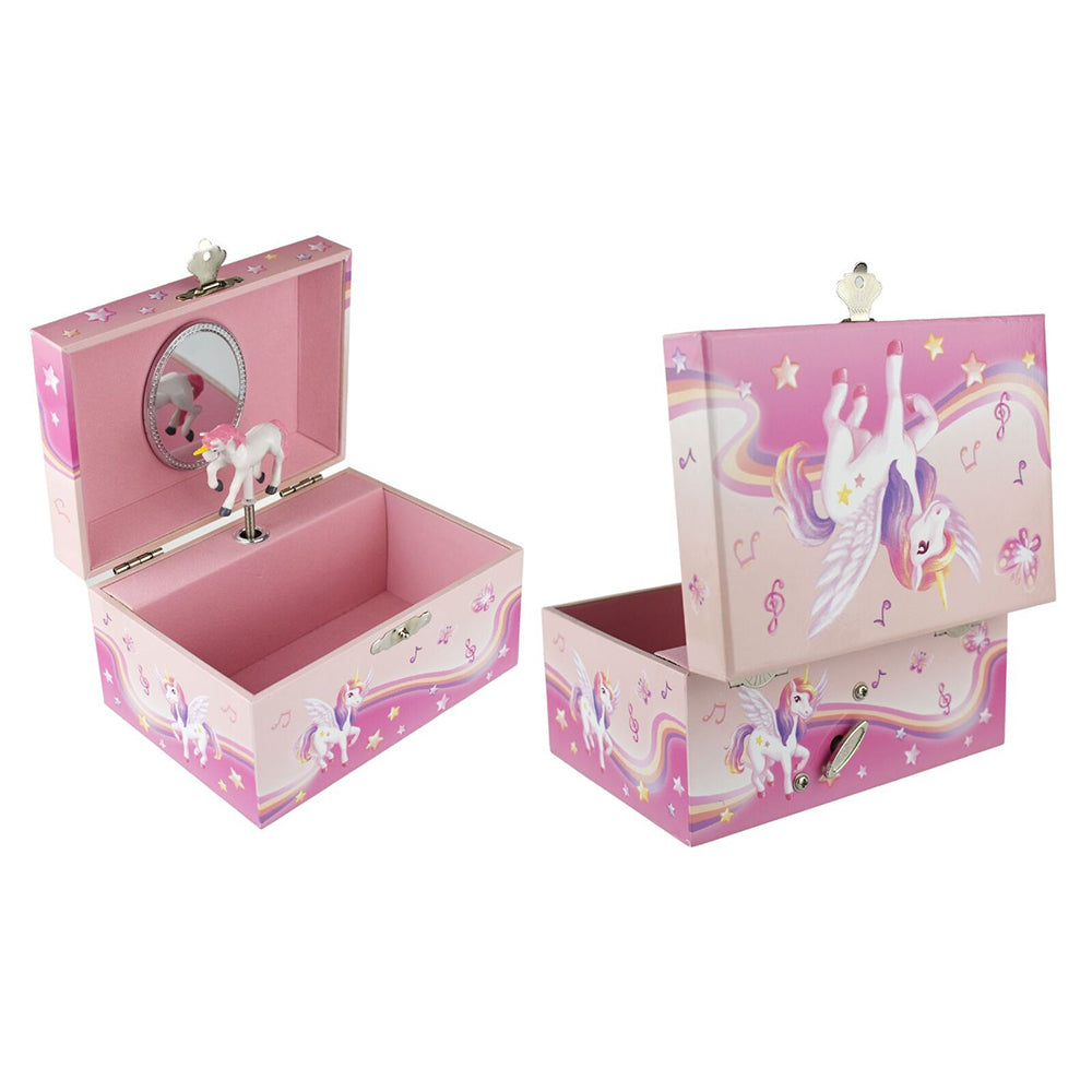 Kaper Kidz 15cm Nutmeg Unicorn Keepsake Music Box 3y+