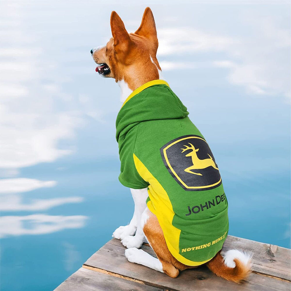 John Deere Pet Accessories Sporty Dog Tee Hoodie