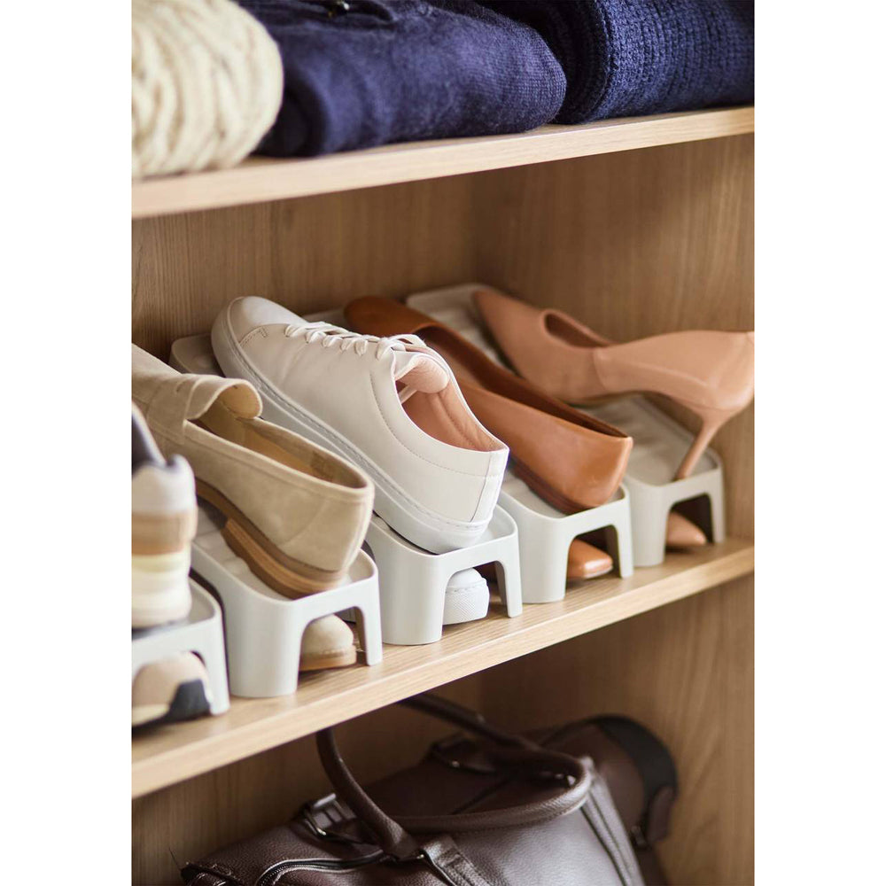 4x 2pc Joseph Joseph Shoe-in Single Shoe Caddy 26.2cm White