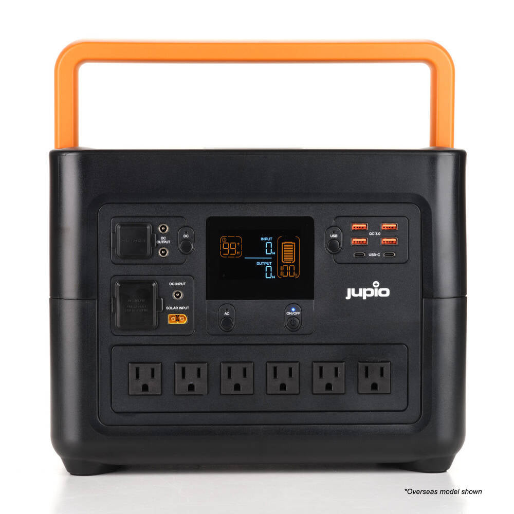 Jupio 1500W Powerbox 14-Ports Power Generator w/ Handle - Black/Orange