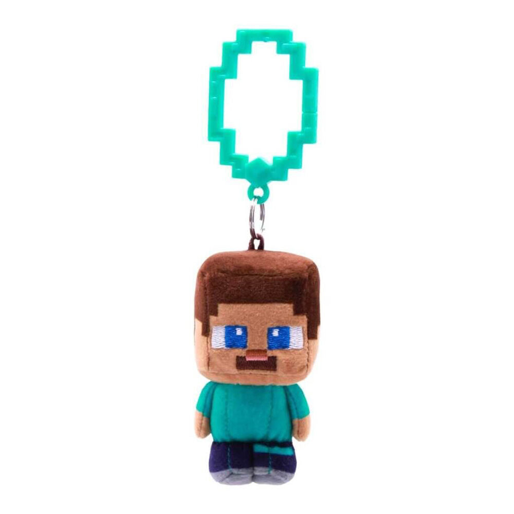 Minecraft 3.5 In Mini Plush Backpack Hangers S1 - Assorted 3y+
