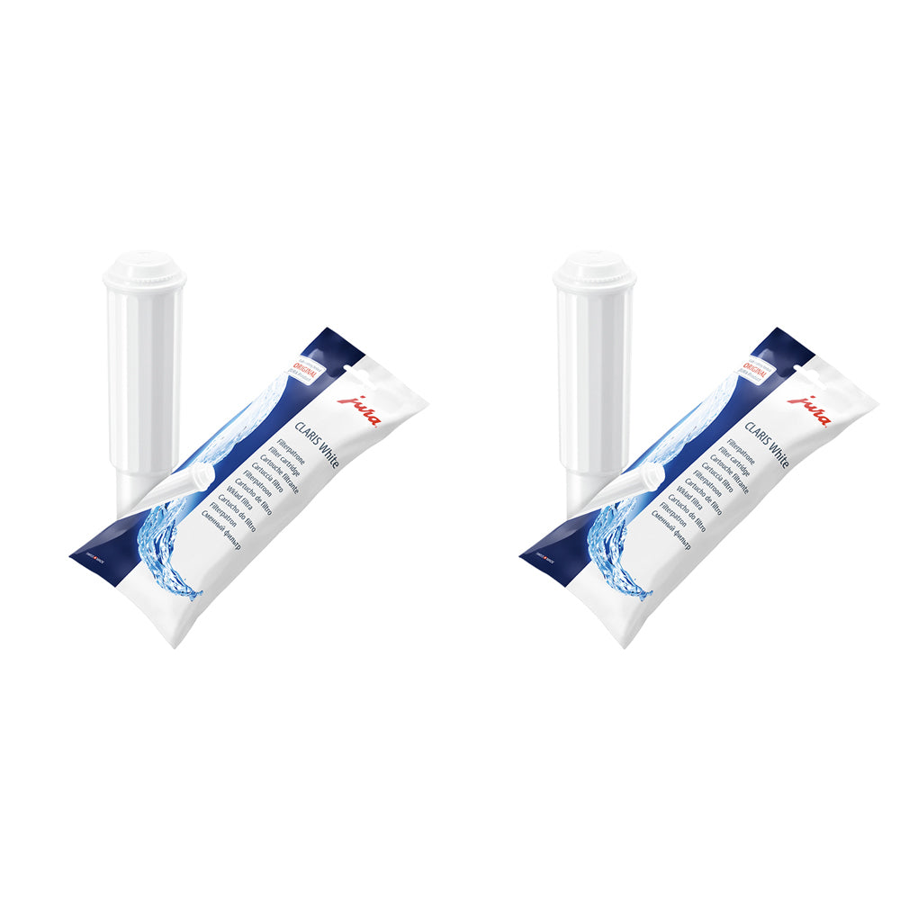 2PK Jura Claris White Advanced Water Filter Cartridge For Coffee Machine