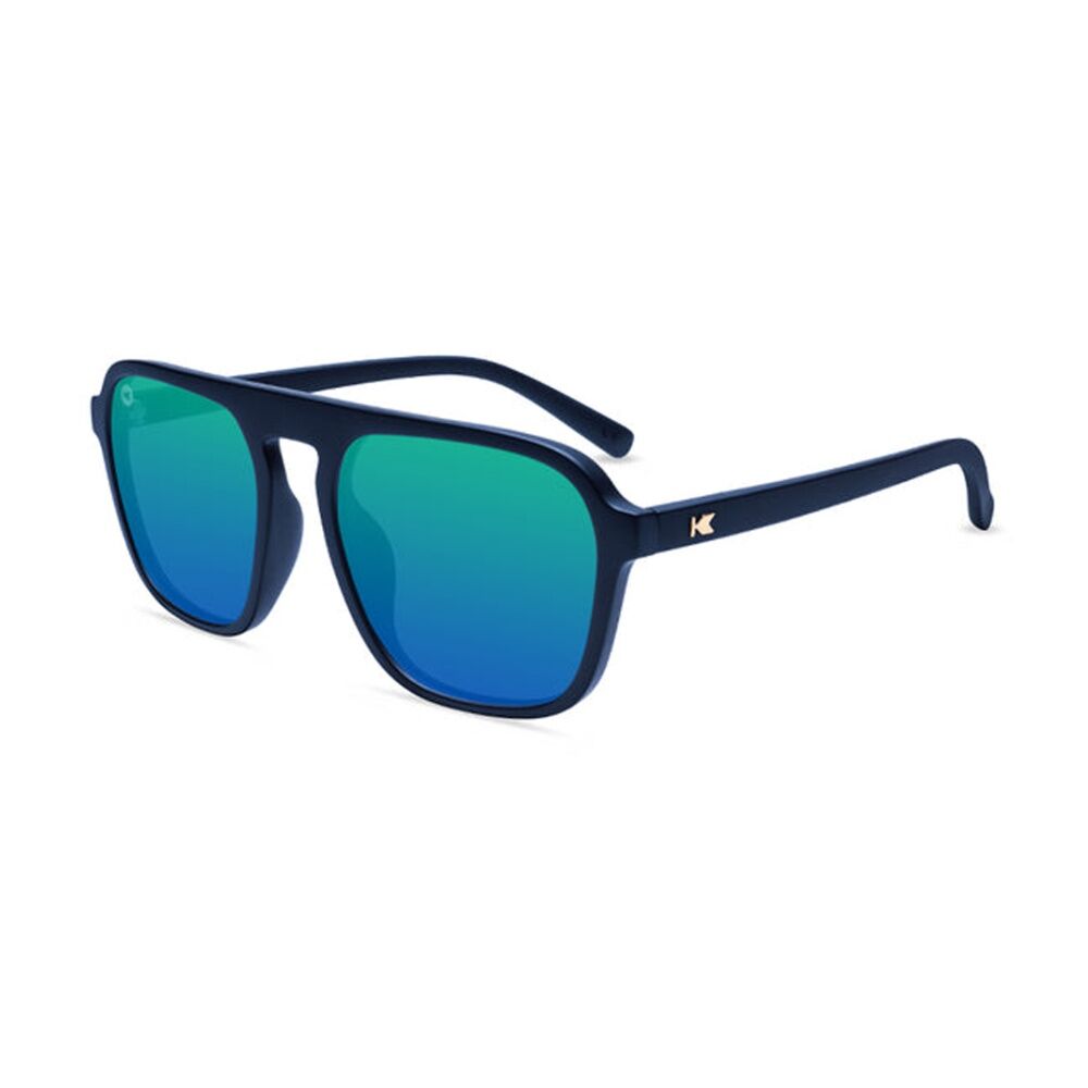 Knockaround Pacific Palisades Sunglasses Polarised UV400 Rubberized Navy Rider