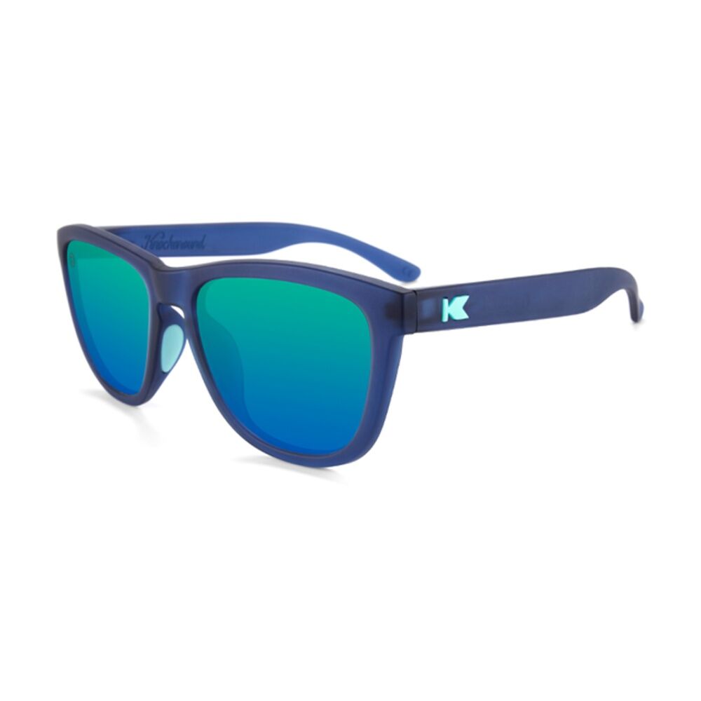 Knockaround Premiums Sport Sunglasses Polarised UV400 Rubberized Navy/Mint