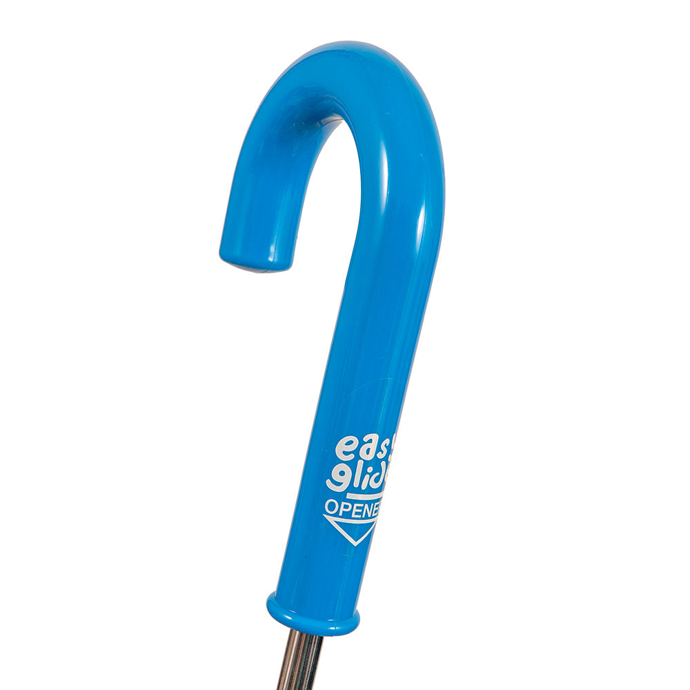 Clifton Kids 67cm Clear Dome Umbrella - Blue Border