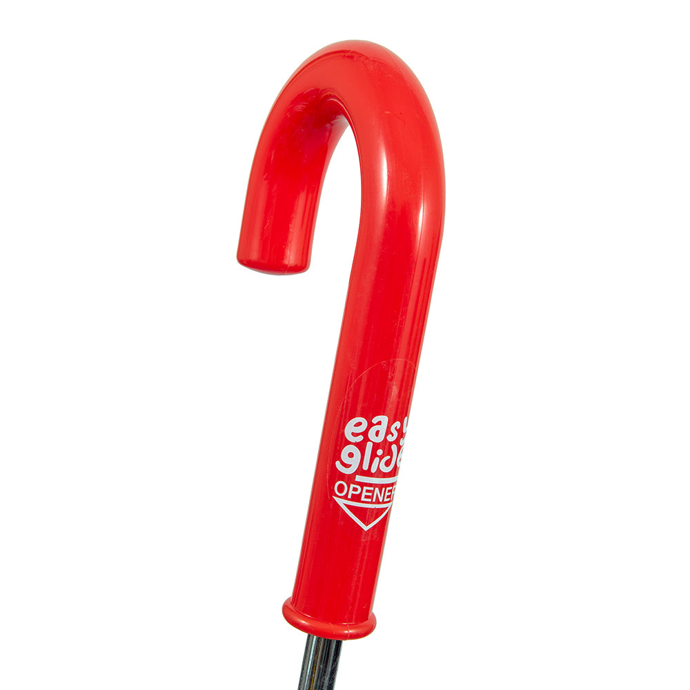 Clifton Kids 67cm Clear Dome Umbrella - Red Border