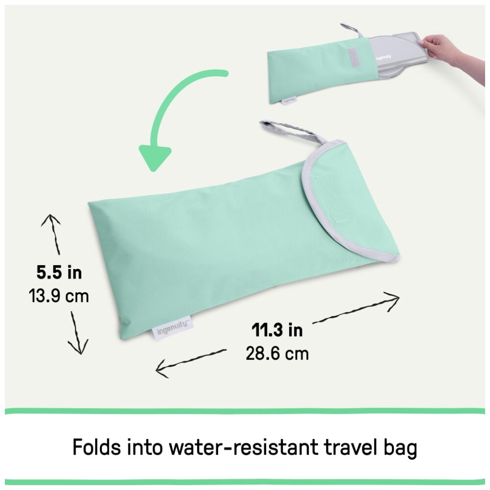 2PK Ingenuity FoldAway Travel Potty Toddler Toilet Training Seat 18m+