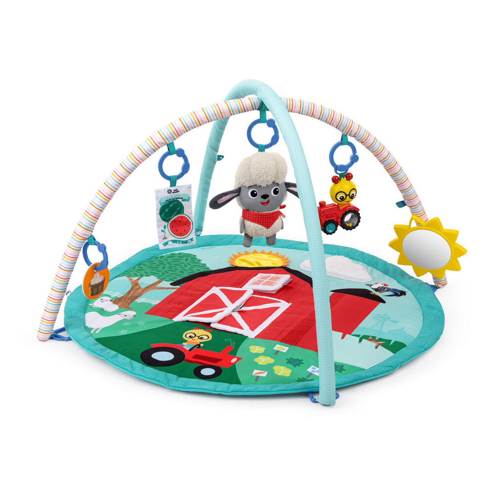 Baby Einstein Farm Explorers Happy Harvest Touch & Feel Newborn Activity Gym 0m+