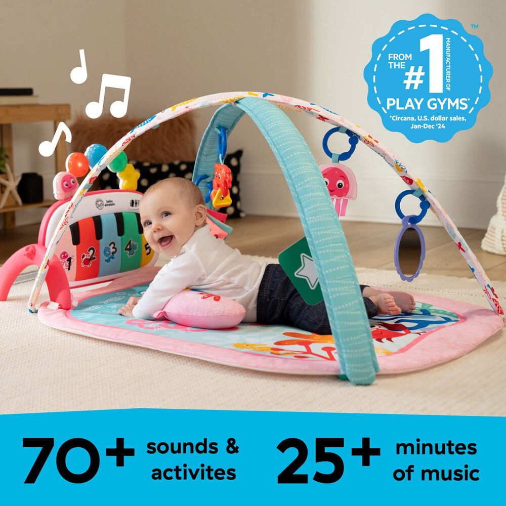 Baby Einstein Ocean Explorers 4 In 1 Kickin' Tunes Jellyfish Jamboree Playmat