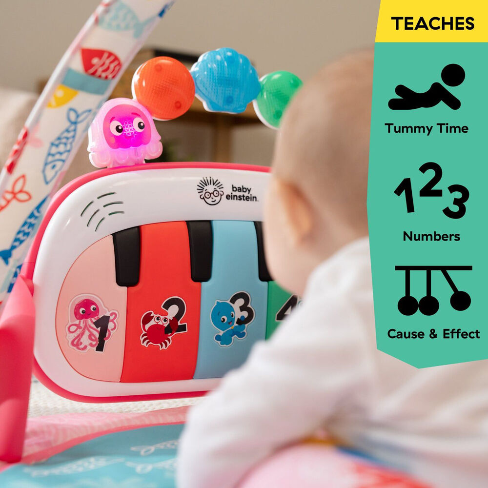 Baby Einstein Ocean Explorers 4 In 1 Kickin' Tunes Jellyfish Jamboree Playmat