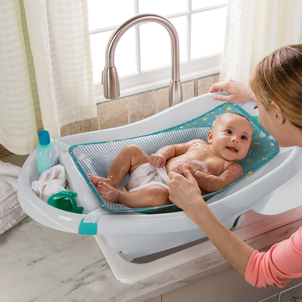Ingenuity Summer By Ingenuity Deluxe Newborn Bath Tub Gray 0m+
