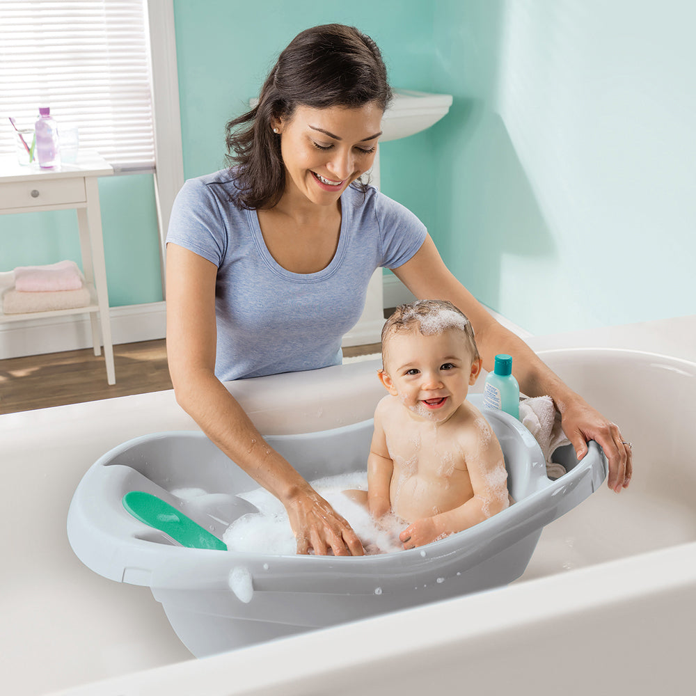 Ingenuity Summer By Ingenuity Deluxe Newborn Bath Tub Gray 0m+