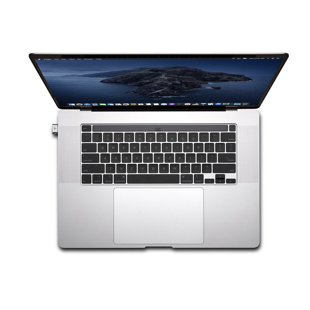 Kensington VeriMark Guard USB-C Fingerprint Key For Laptop - Silver/Black