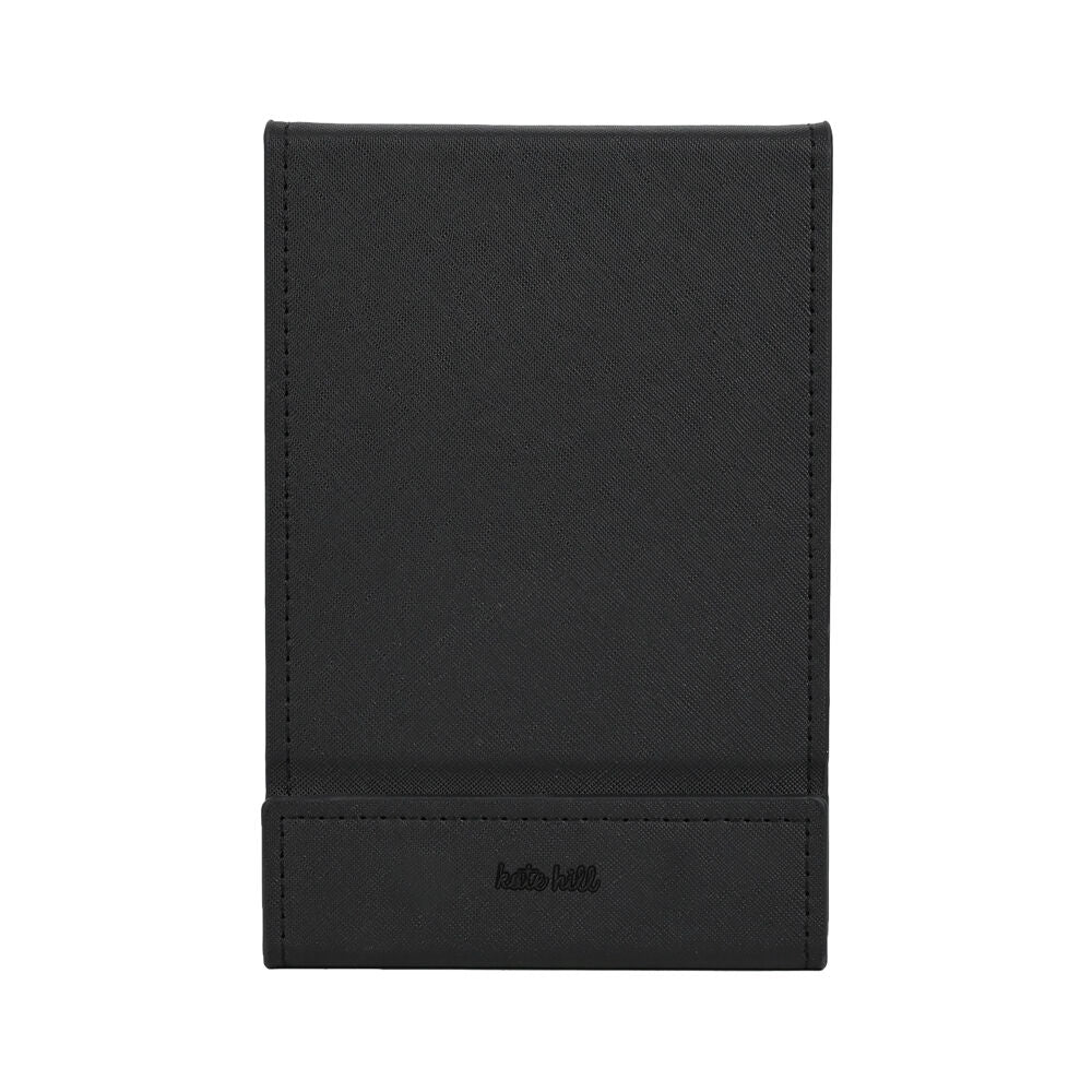 Kate Hill LED Rechargable USB Cable Light Up Travelling Mirror 21x14x2cm Black