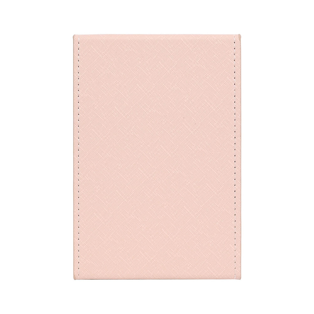 Kate Hill LED Rechargable USB Cable Light Up Travelling Mirror 21x14x2cm Blush
