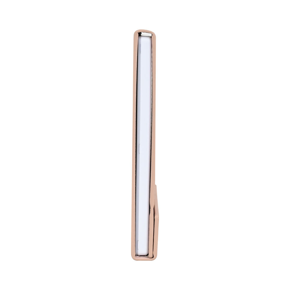 Kate Hill LED Rechargable USB Cable Light Up Travelling Mirror 21x14x2cm Blush