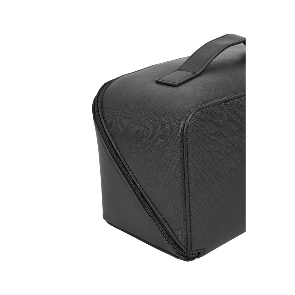 Kate Hill Travelling Make Up Cosmetic Bag Case 24x14.5x14.5cm Black