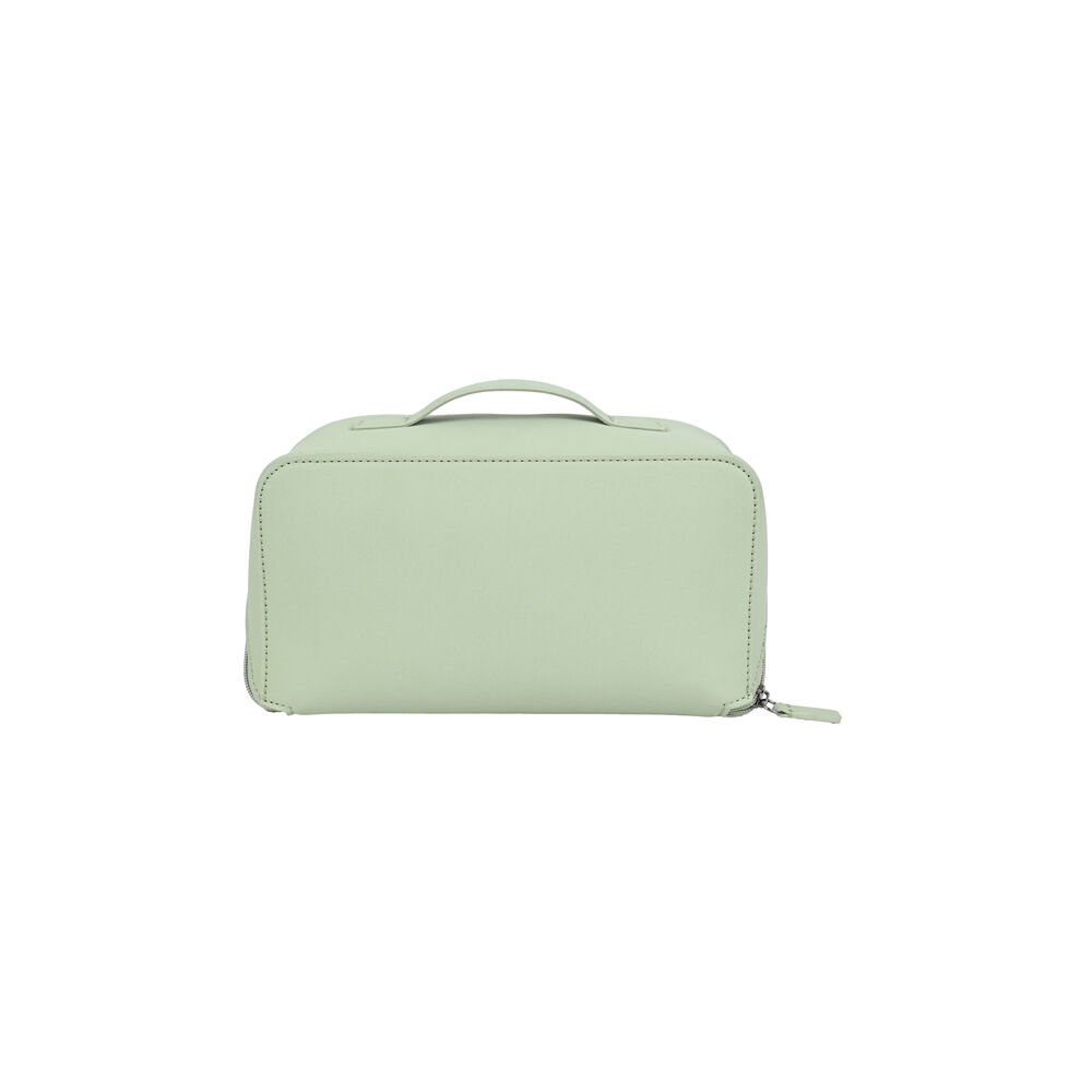 Kate Hill Travelling Make Up Cosmetic Bag Case 24x14.5x14.5cm Pistachio