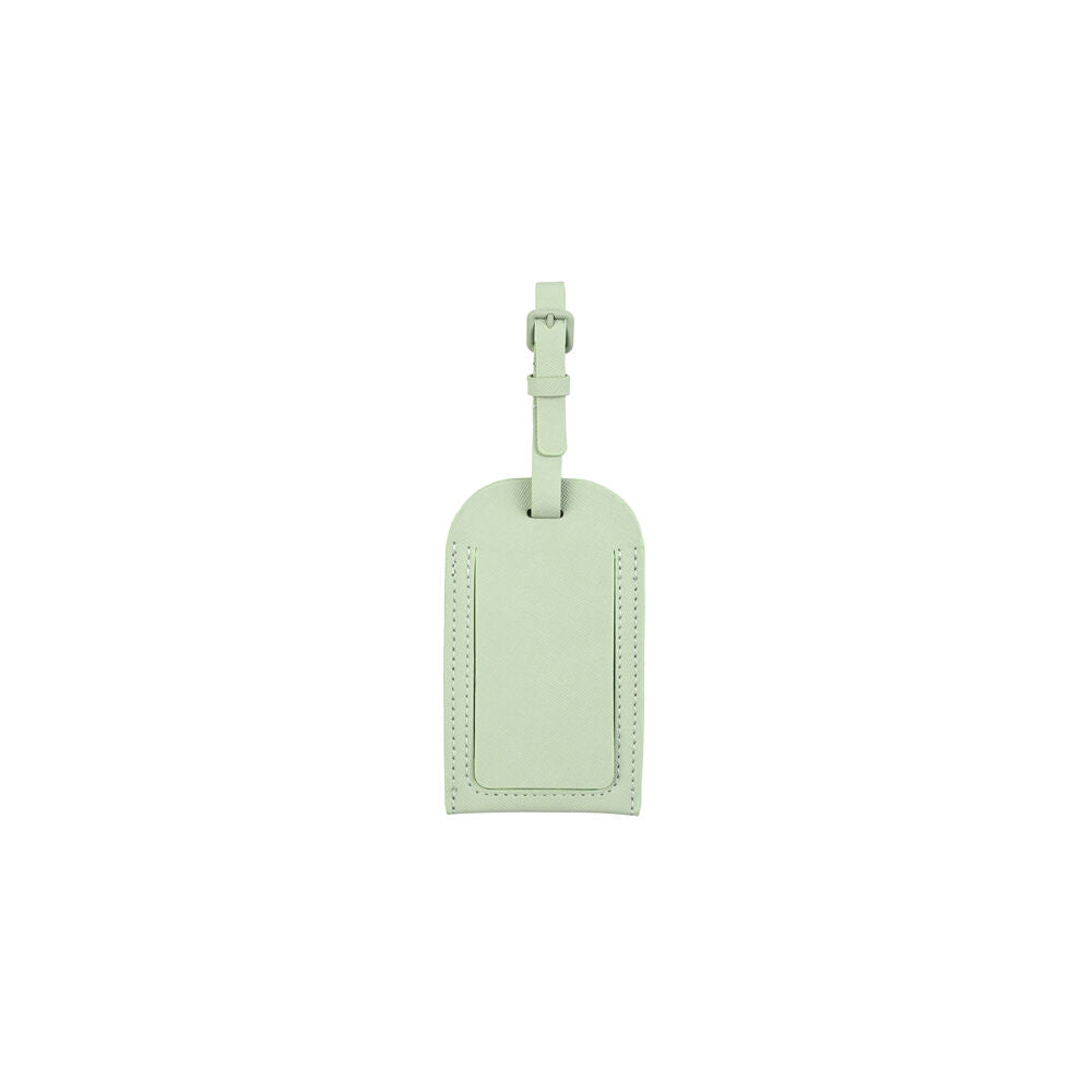 Kate Hill Passport Holder Wallet & Adjustable ID Luggage Tag Gift Set Pistachio