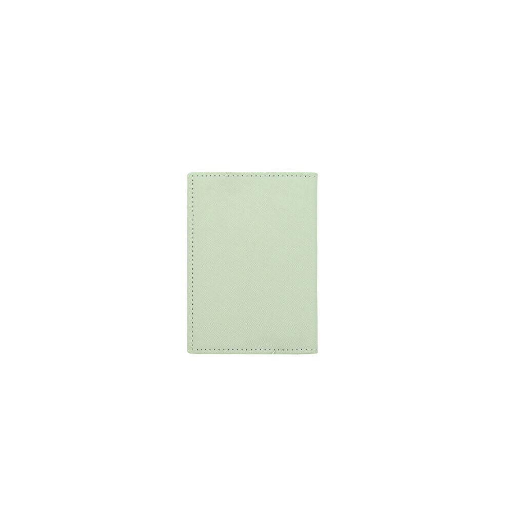 Kate Hill Passport Holder Wallet & Adjustable ID Luggage Tag Gift Set Pistachio