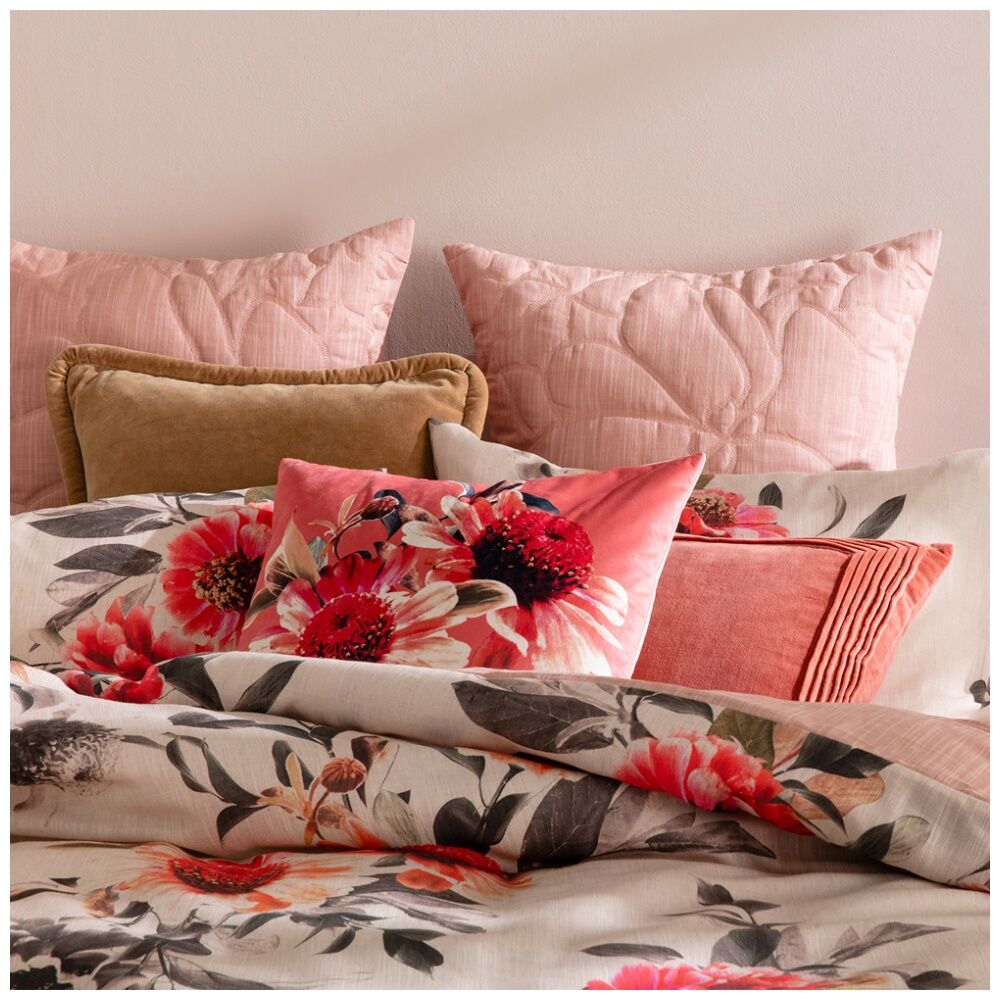 KAS Australia Jude Quilt Cover Floral Print Breathable 100% Cotton - King