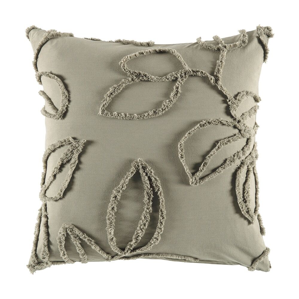 4PK KAS Australia Sorrel Euro Pillowcase European Style 100% Cotton Olive