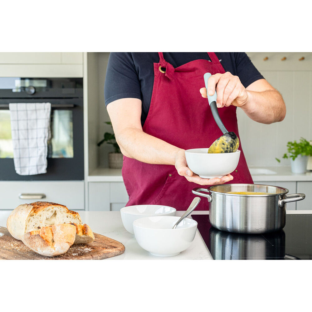 KitchenAid Plastic Soft Grip Ladle Kitchen Utensils - Mineral Water