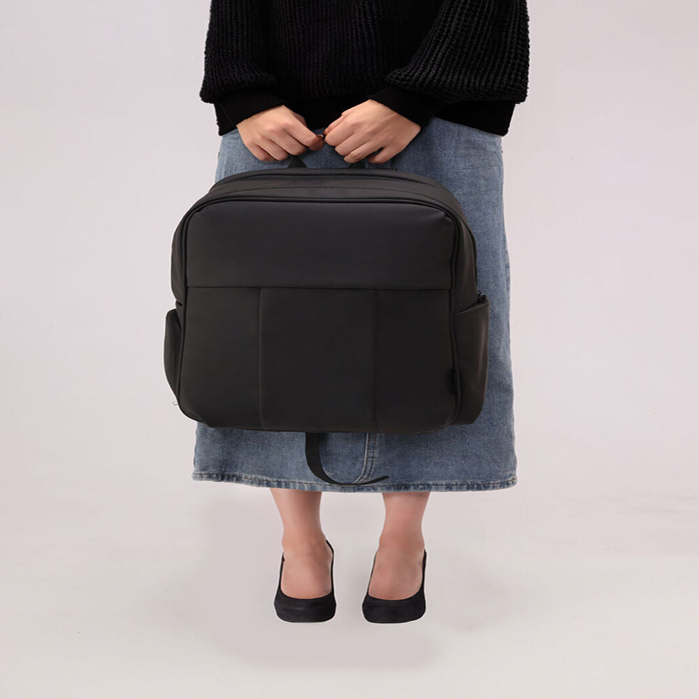 Kate Hill Women's Willow Backpack Travel Bag Water-Resistant 40x32cm Black