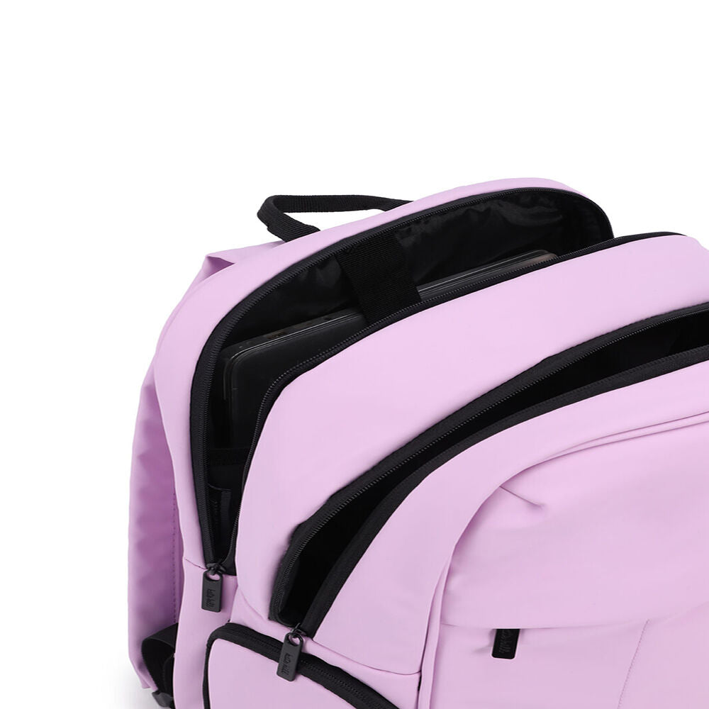 Kate Hill Women's Willow Backpack Travel Bag Water-Resistant 40x32cm Purple
