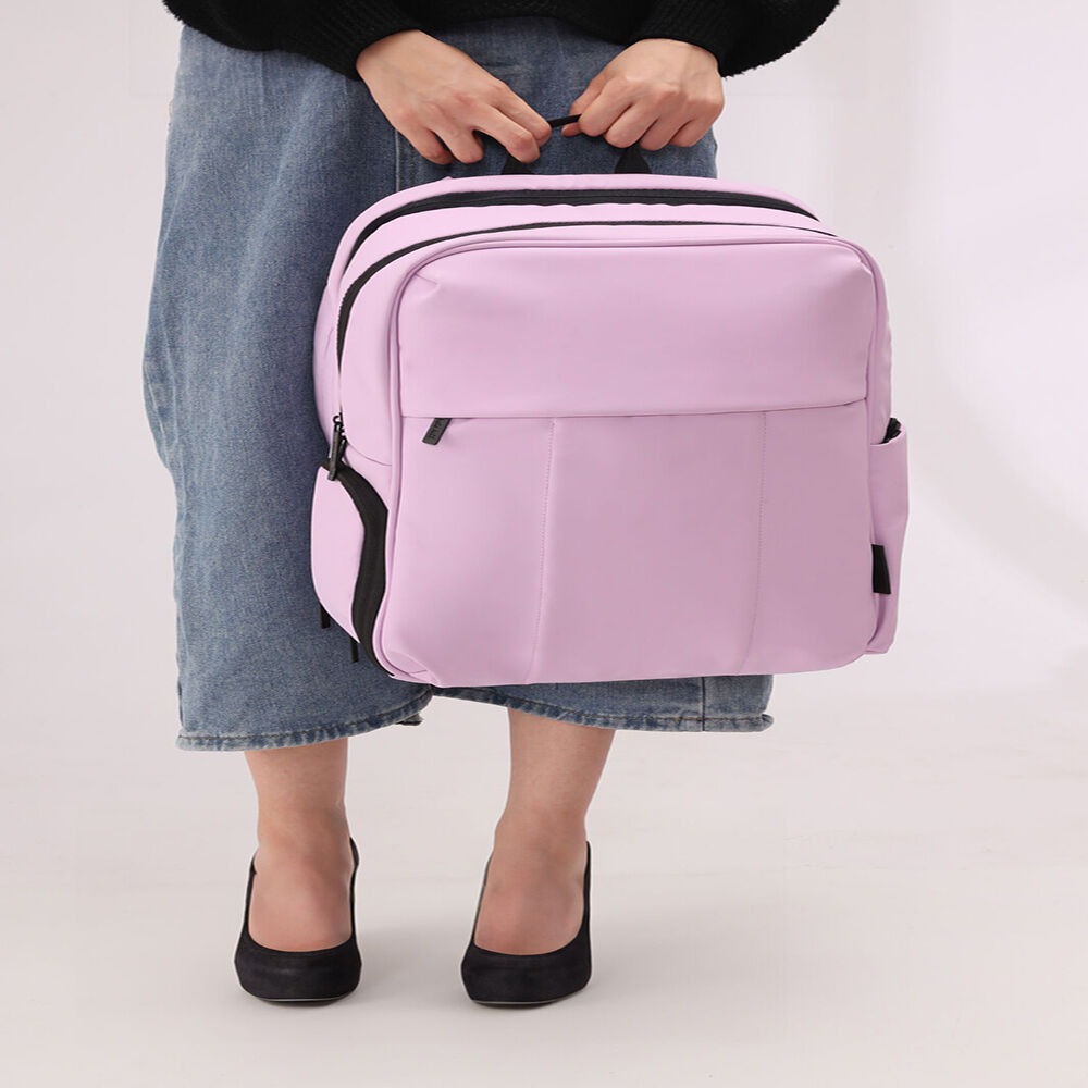 Kate Hill Women's Willow Backpack Travel Bag Water-Resistant 40x32cm Purple