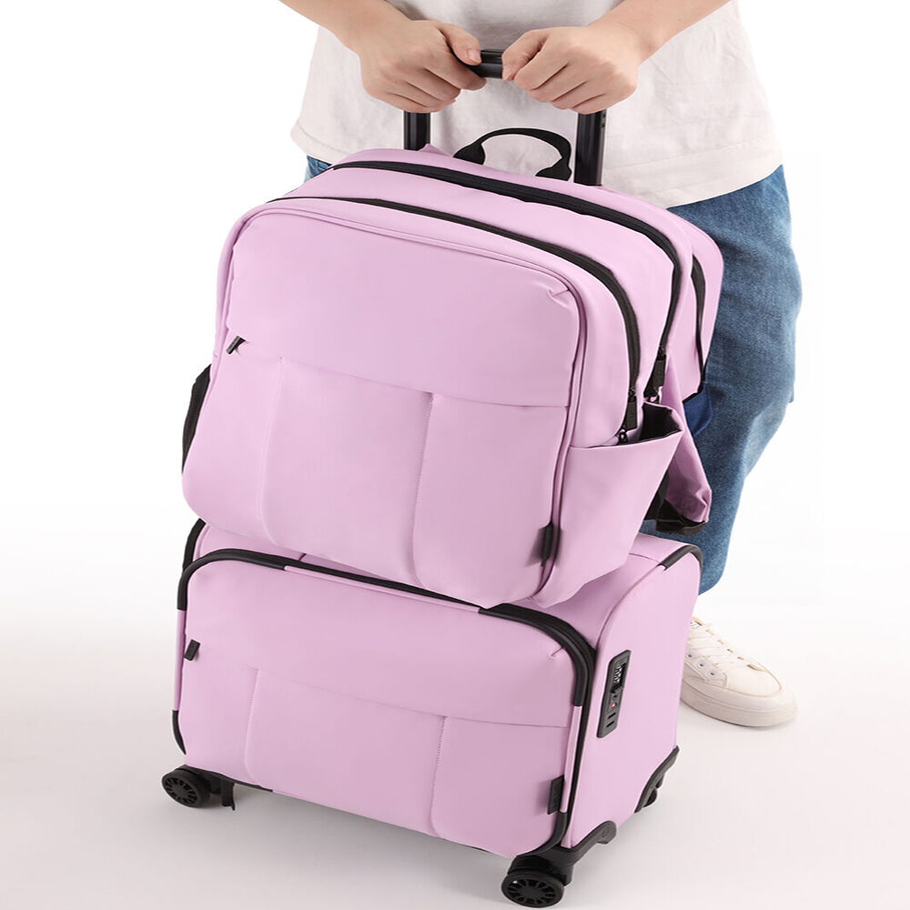 Kate Hill Women's Willow Backpack Travel Bag Water-Resistant 40x32cm Purple
