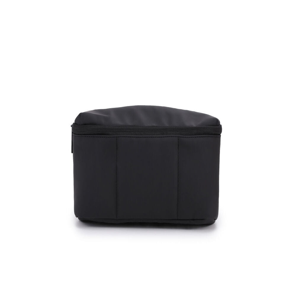 Kate Hill Women's Willow Hanging Toiletry Bag Travel Pouch 23.5x13cm Black