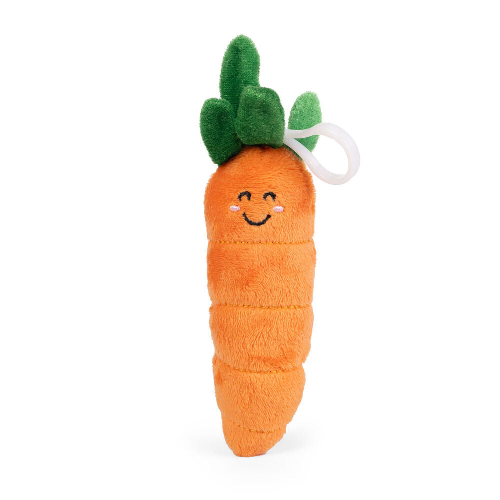 3PK Living Nature Clips Veggies Plush Keychain - Assorted 3y+