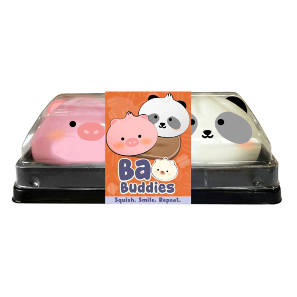 4x 2pc Keycraft Bao Animal Buddies Children's Sensory Toy Stretchy