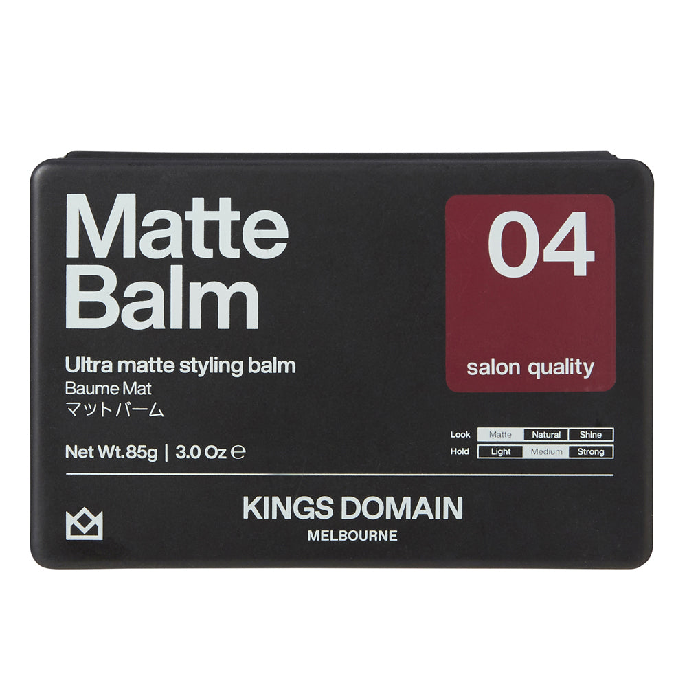 2PK Kings Domain Melbourne Matte Balm Hair Care/Styling 85g