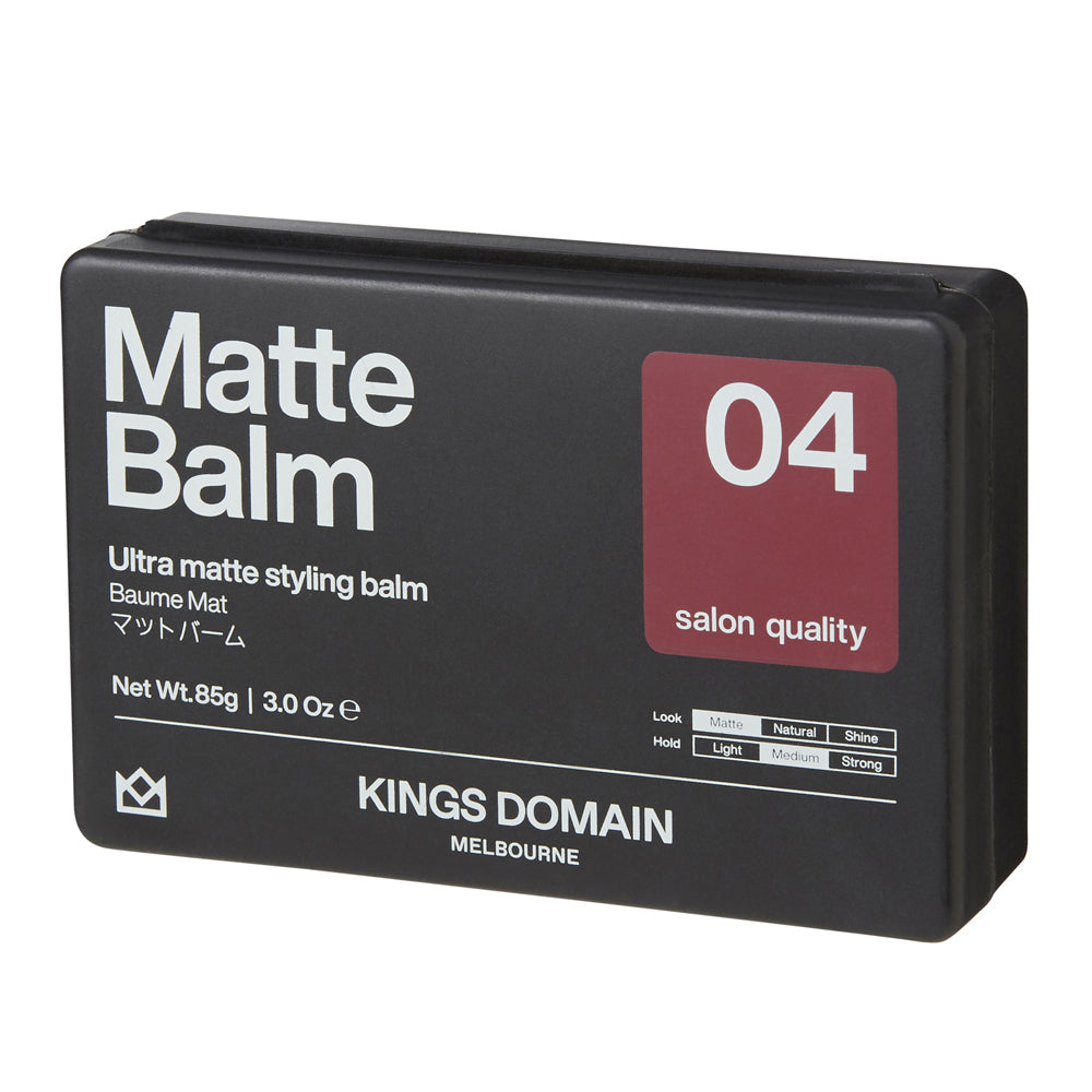 2PK Kings Domain Melbourne Matte Balm Hair Care/Styling 85g