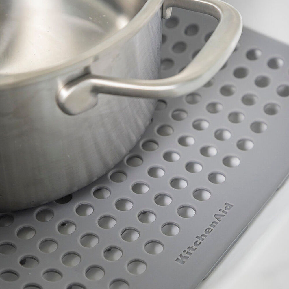 KitchenAid Silicone Kitchen Sink Mat Protector 29.5x34cm