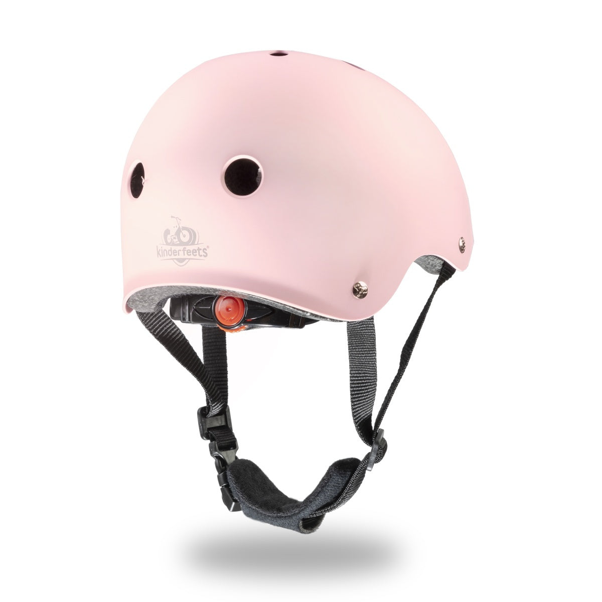 Kinderfeets Toddler Bike Helmet Fits Head 46-52cm Matte Rose