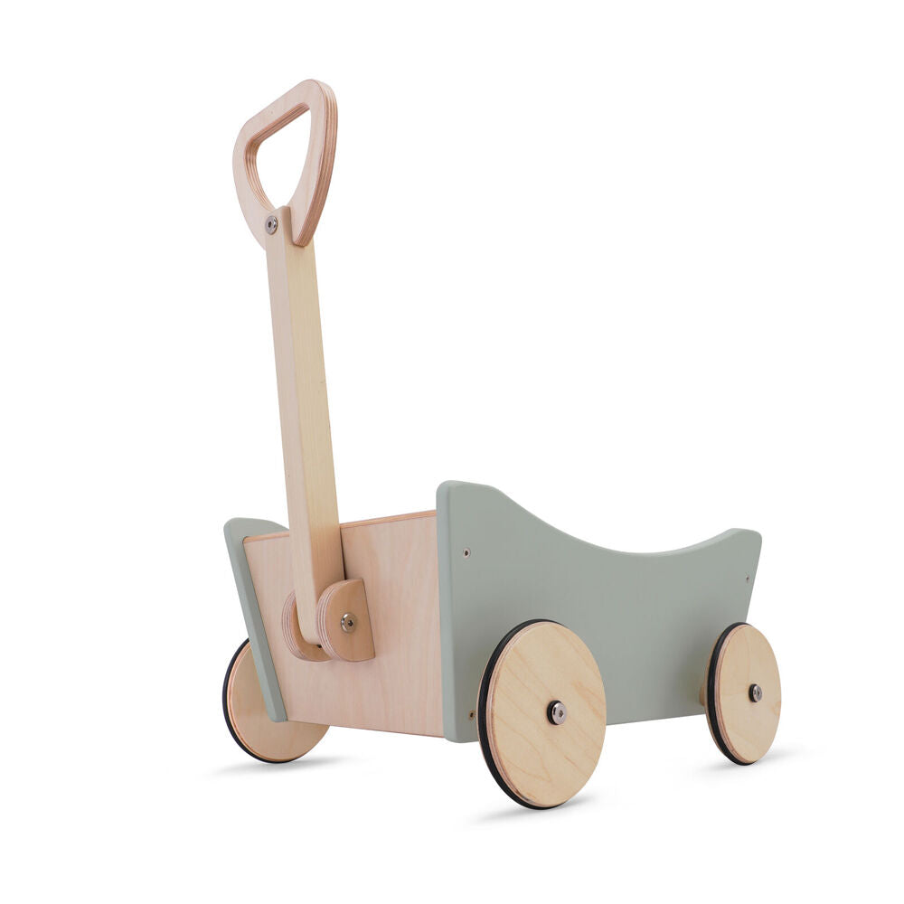 Kinderfeets Pull Wagon Walker 53cm Kids Wooden Toy 12m+