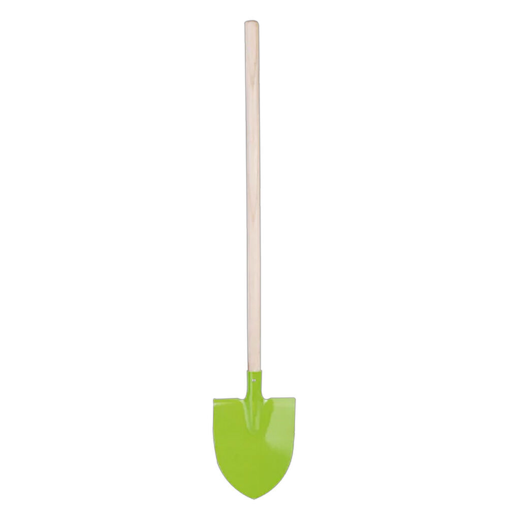 2PK Esschert Design Kids/Children's Spade Pretend Play Gardening Toy Green